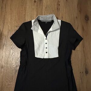 Noel Asmar Black and White Women's Top